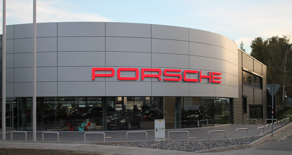 Baumaßnahmen - Neubau Porsche Zentrum » Porsche Zentrum Osnabrück
